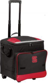 Rolling Cooler, Black/Red